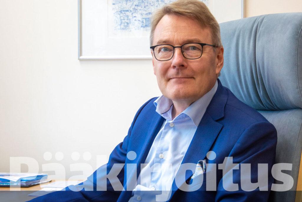 Heikki J. Perälä on Helsingin seudun kauppakamarin toimitusjohtaja.