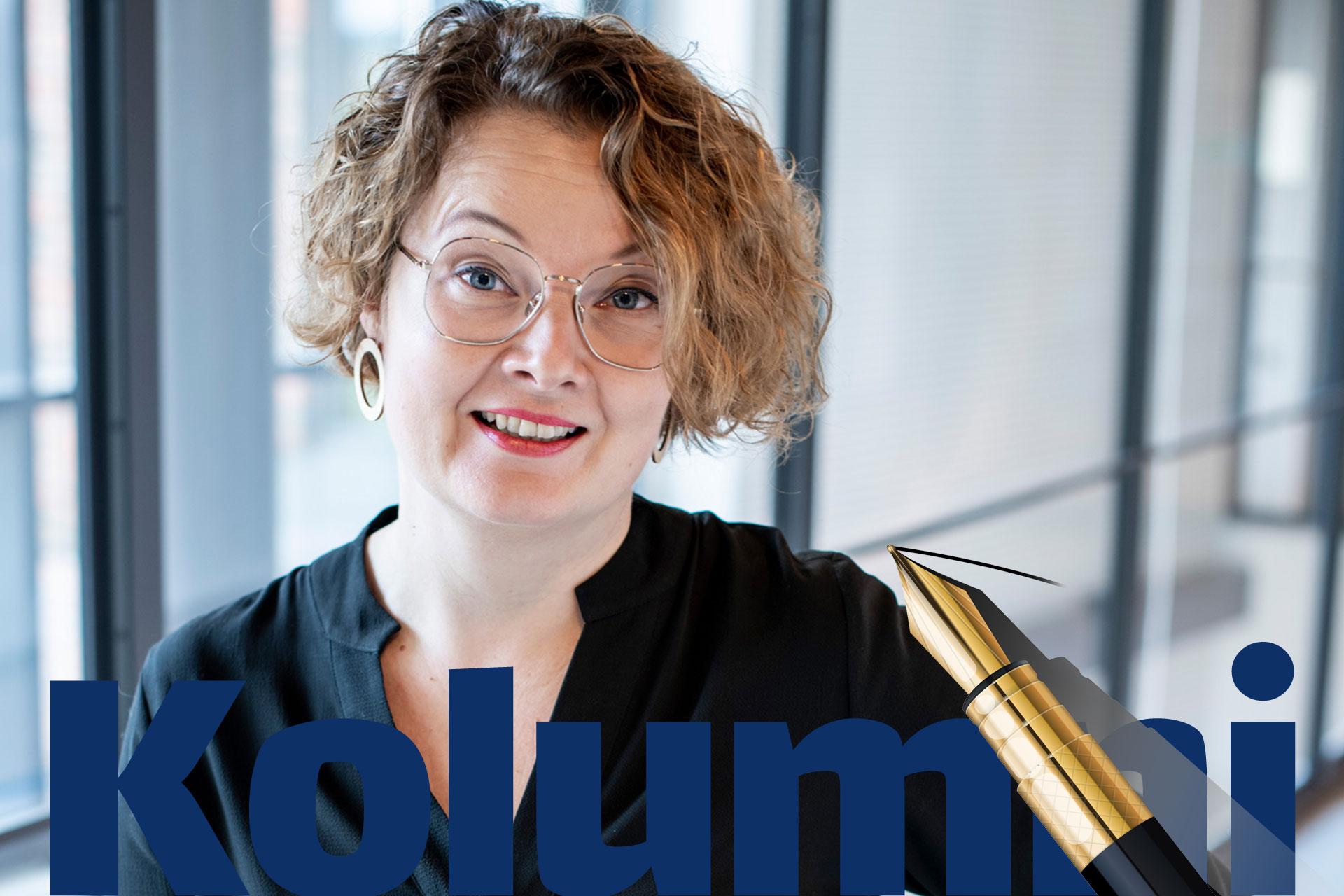 Omnian liiketoimintajohtaja Riikka-Maria Yli-Suomu.