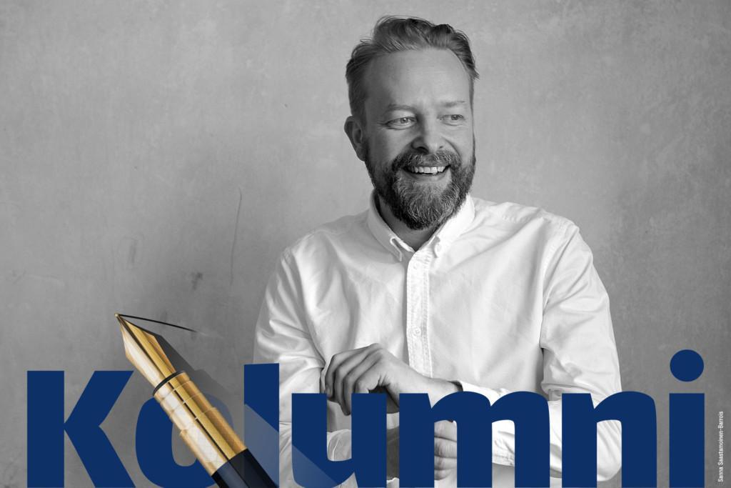 Arto Sivonen, Founder, Creative director Arto Sivonen Måndag Creativestä on Kauppakamarilehden kolumnisti.