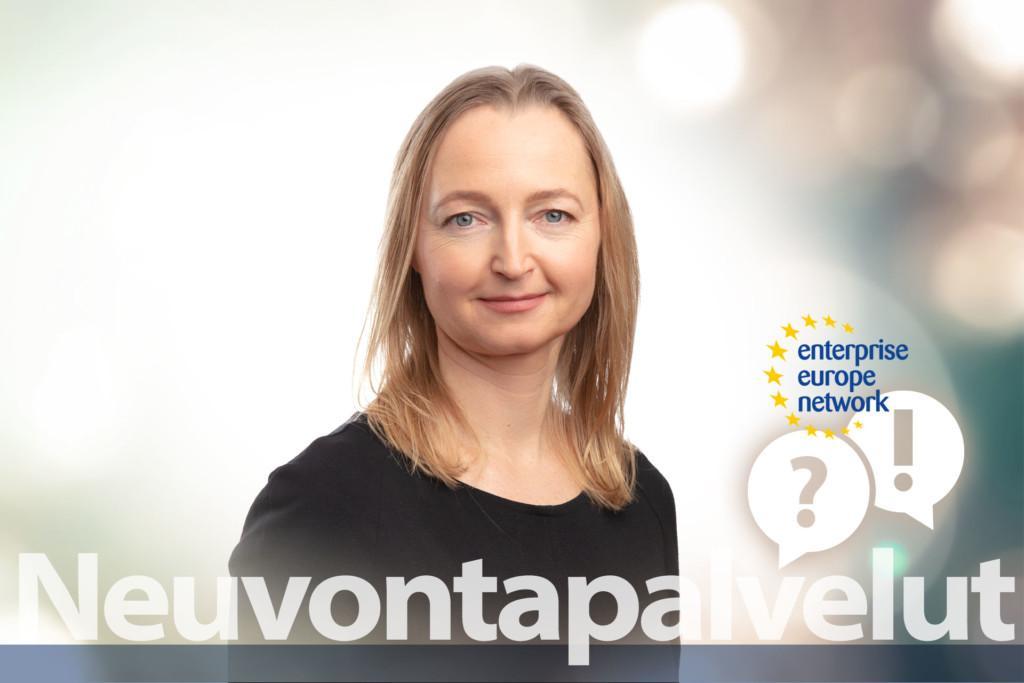Päällikkö Maija Kärkäs, Enterprise Europe Network ja Helsingin seudun kauppakamari.