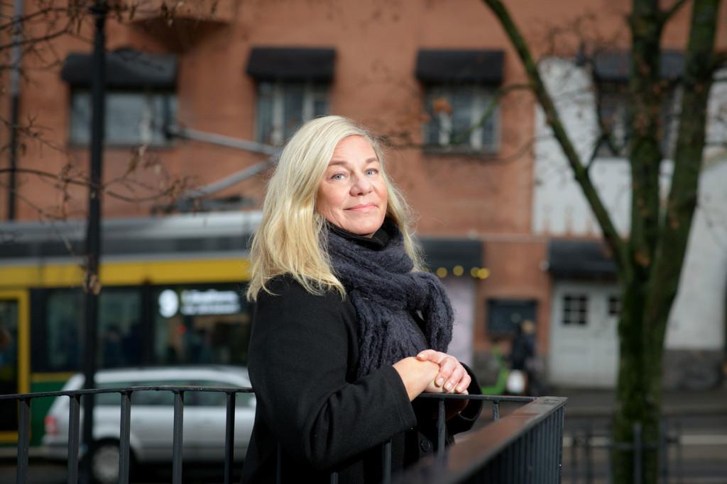 Toimitusjohtaja Peggy Bauer Helsingin Kaupunkitilat Oy.