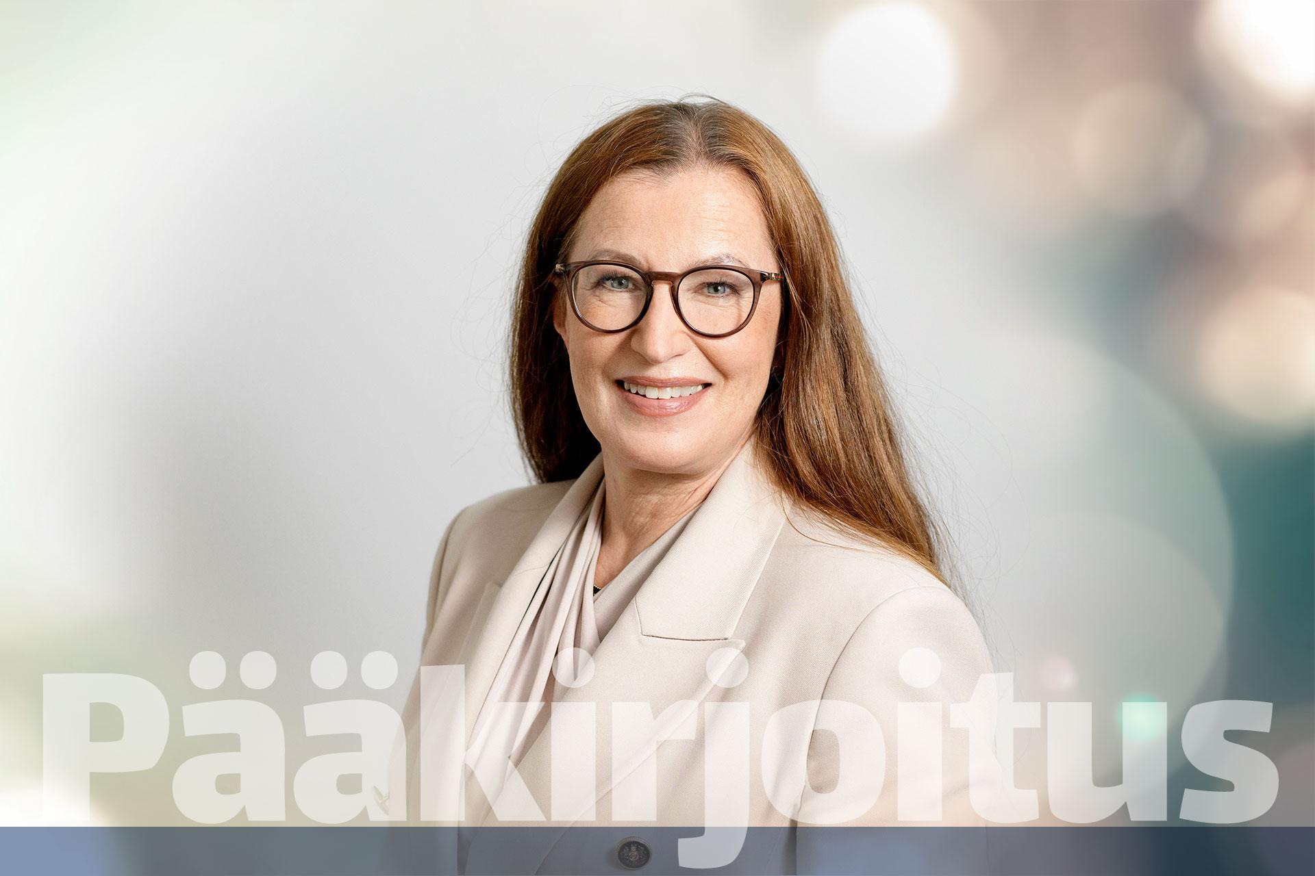 Toimitusjohtaja Pia Pakarinen Helsingin seudun kauppakamari.