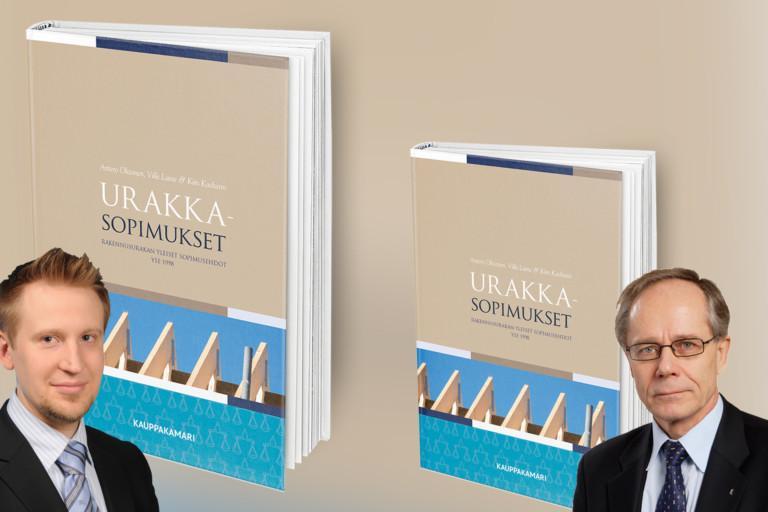 Urakkasopimukset kirjan ovat kirjoittaneet varatuomari Antero Oksanen, asianajaja, OTL Ville Laine ja varatuomari Kim Kaskiaro.