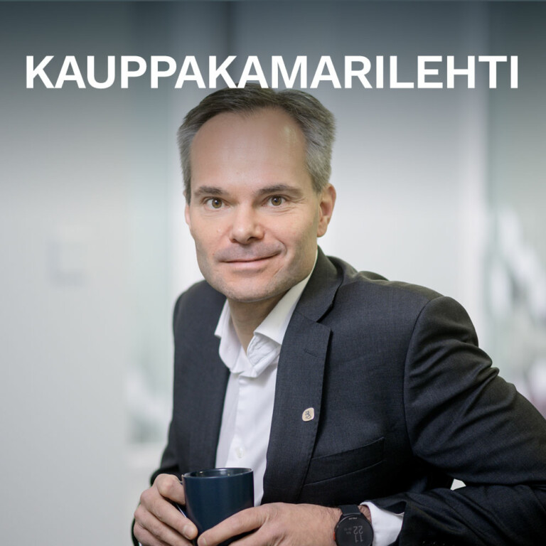 Kauppakamarilehti 4/2023. Kannessa Kai Mykkänen.