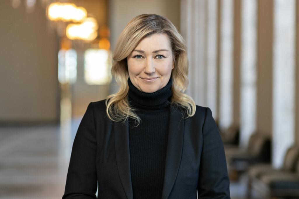 Espoolainen kansanedustaja Maria Guzenina.